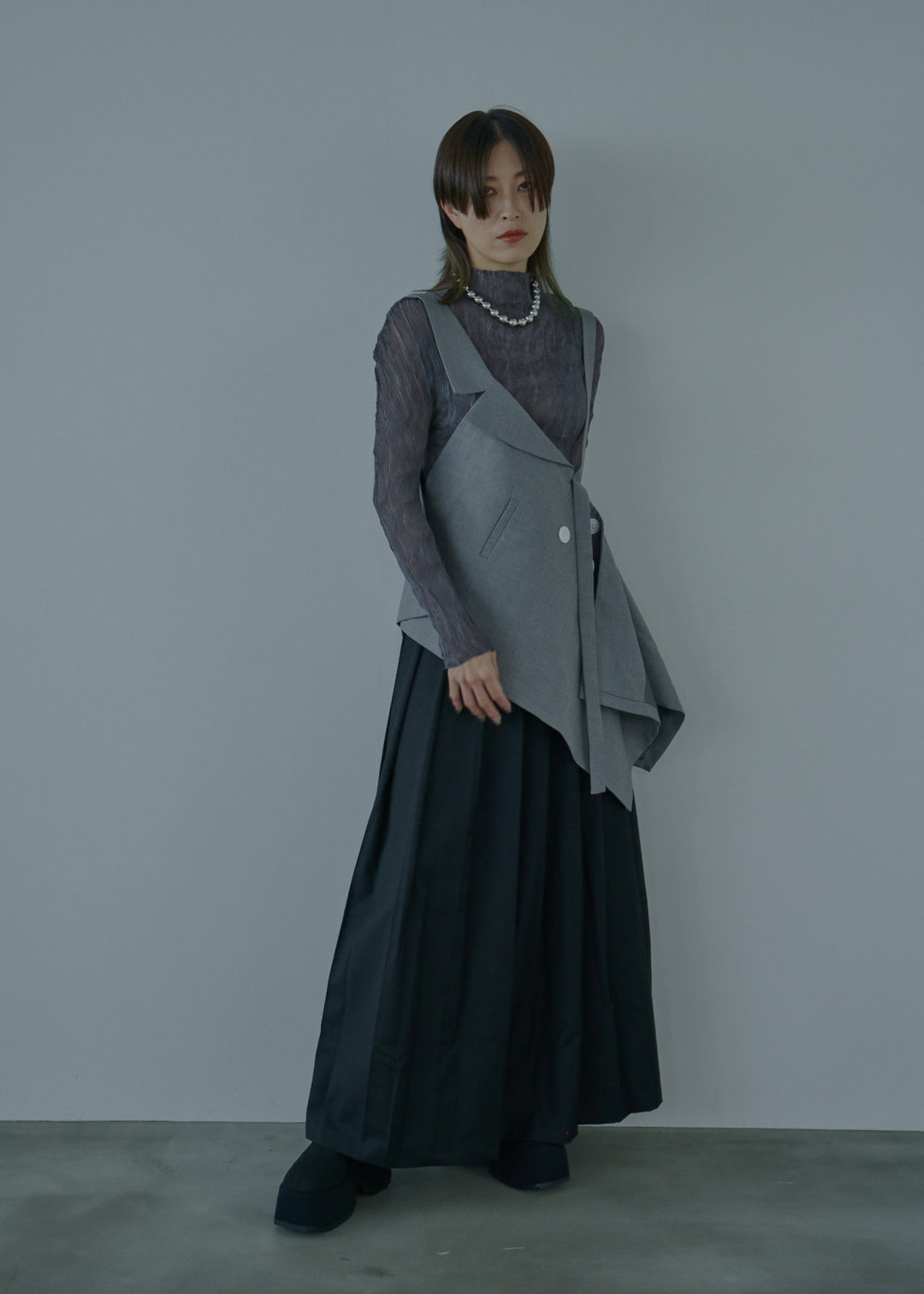 アシンメトリーベスト
