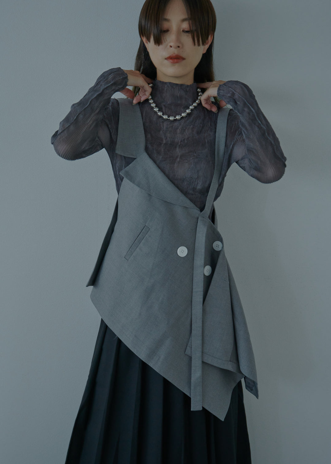 アシンメトリーベスト
