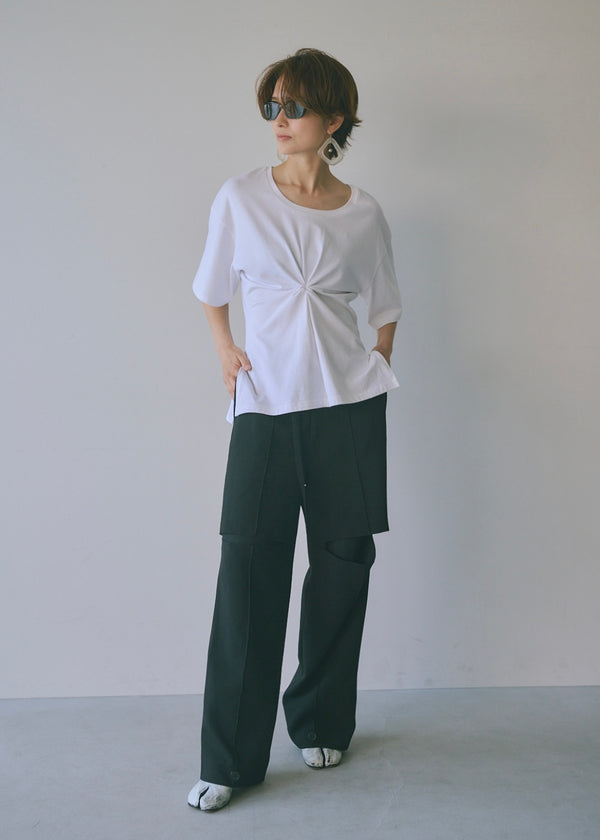 ウエストタックTシャツ