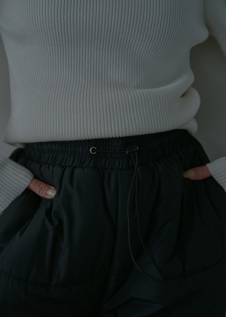 中綿ワイドパンツ
