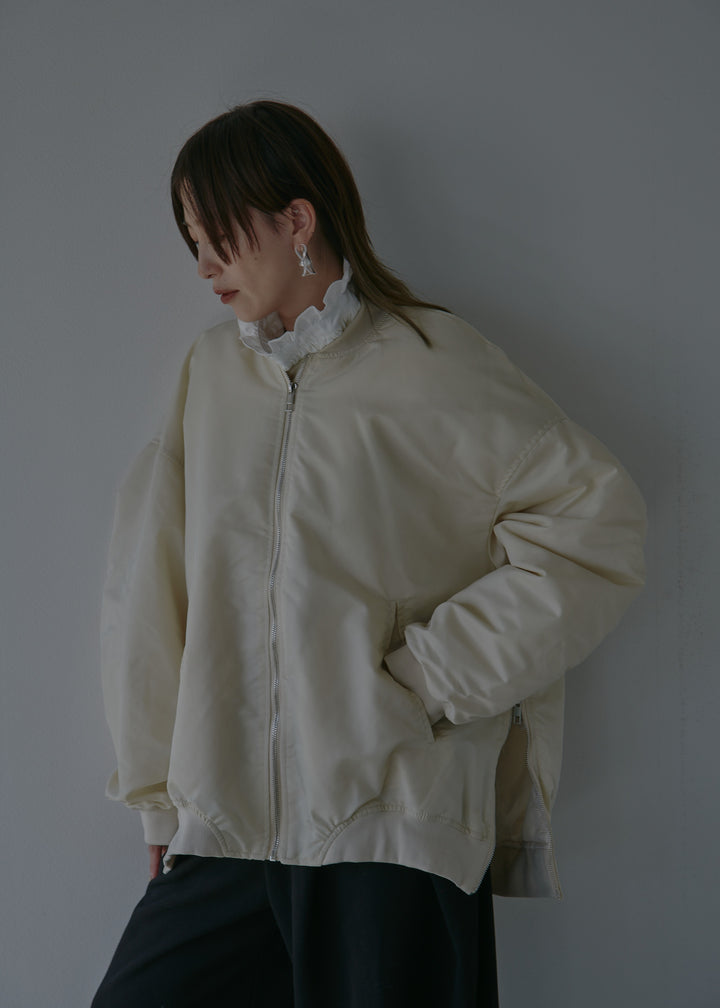 サイドジップMA-1ジャケット