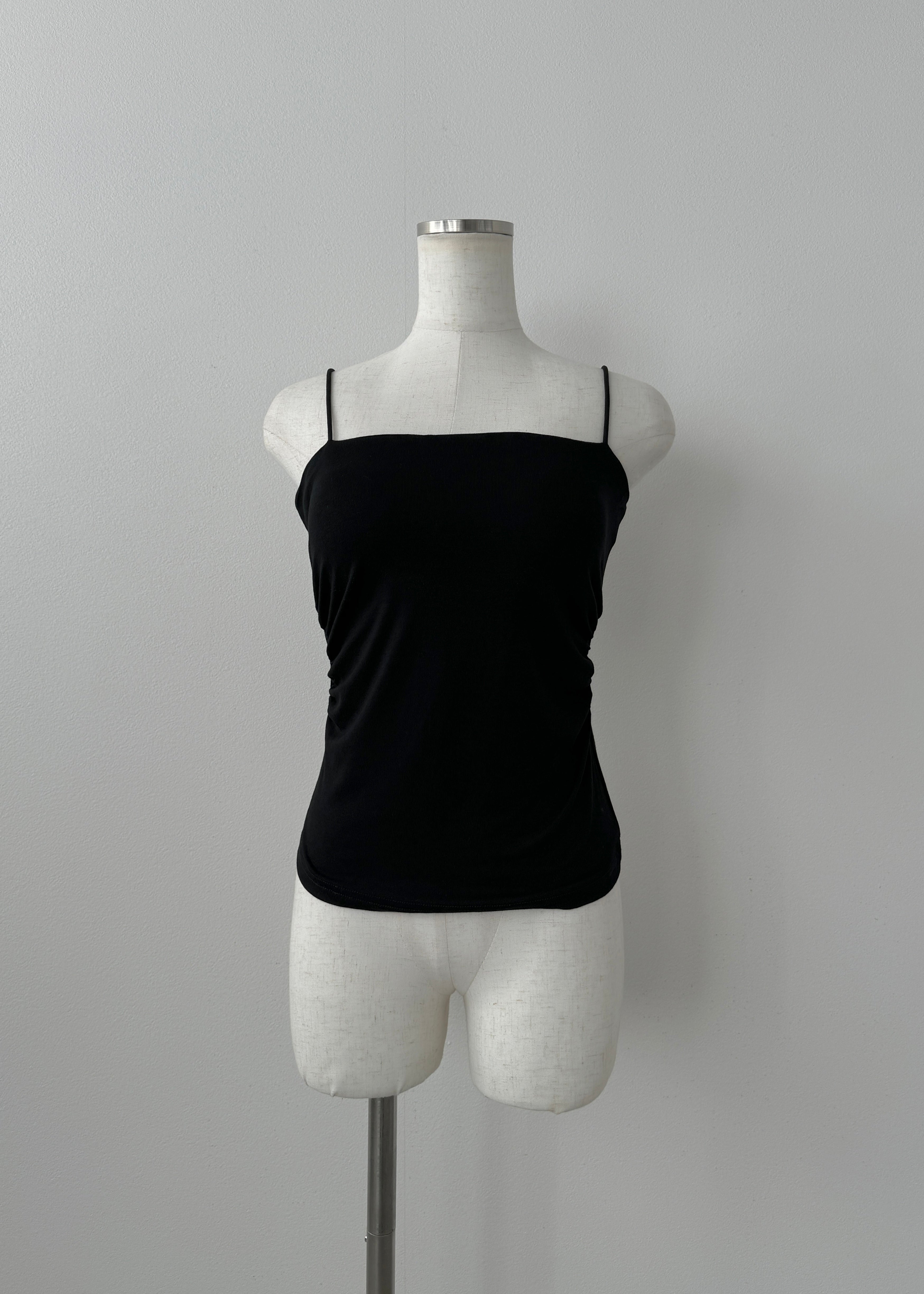 tシャツ SLK SHEER CACHECOEUR CAMI  SET/シアーカシュクールキャミセット レディース シアーオーバーサイズシャツ＋シャーリングキャミソール セット