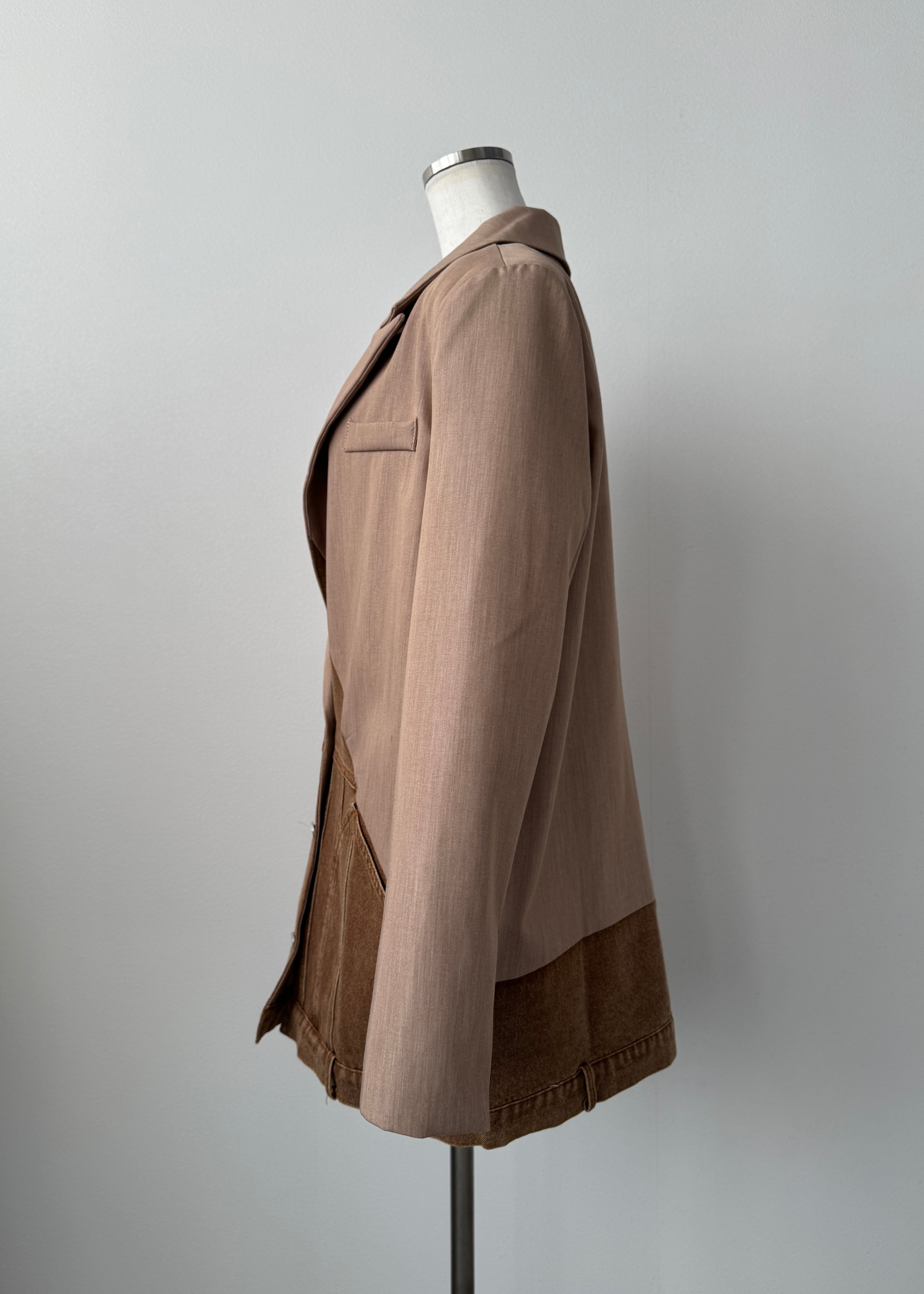 SOFTHYPHEN テーラードドッキングジャケット ドッキングテーラードジャケット – SH_KI