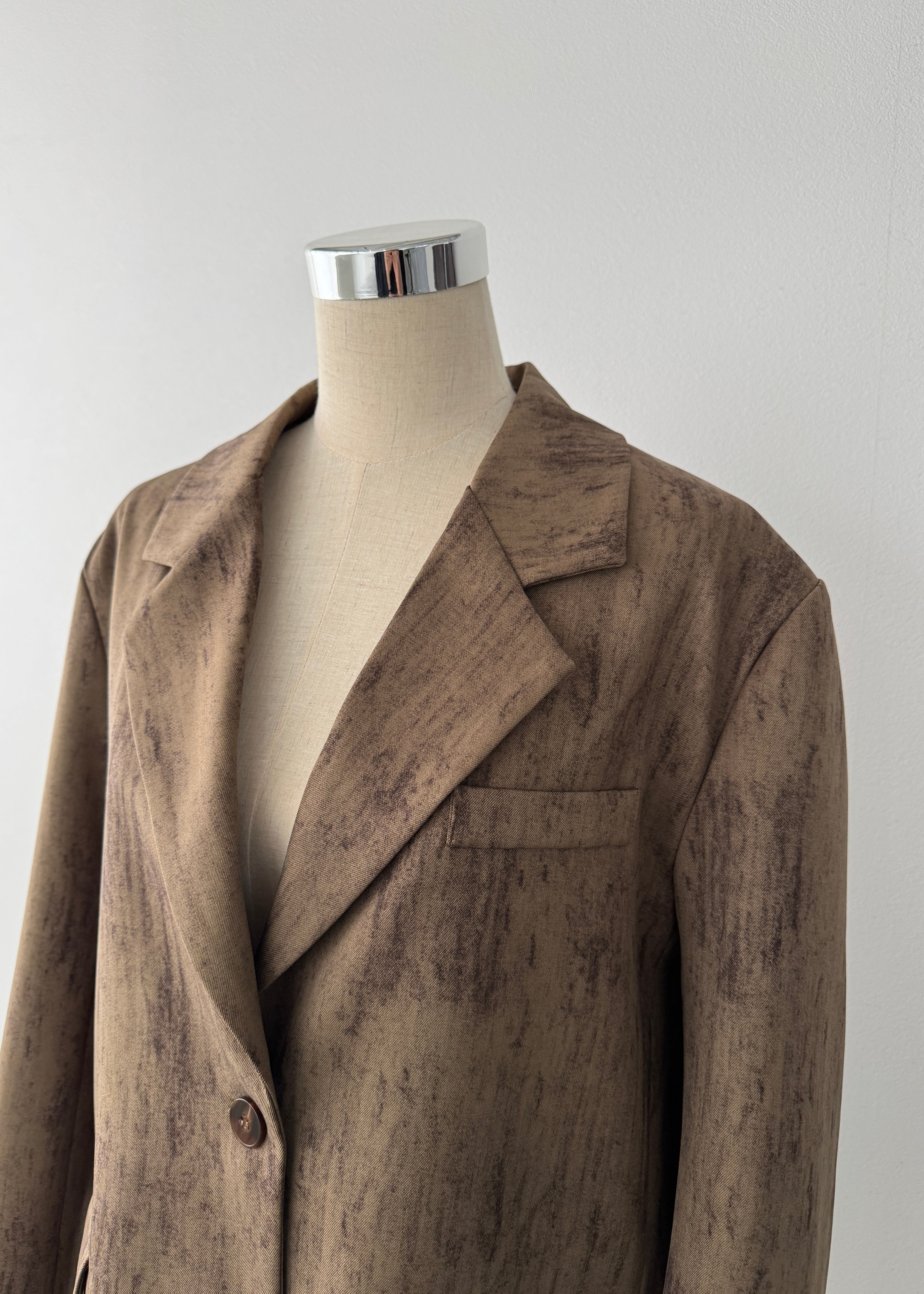 ISSEY MIYAKE グラデーション ツイードテーラードジャケット グラデーションテーラードジャケット – SH_KI