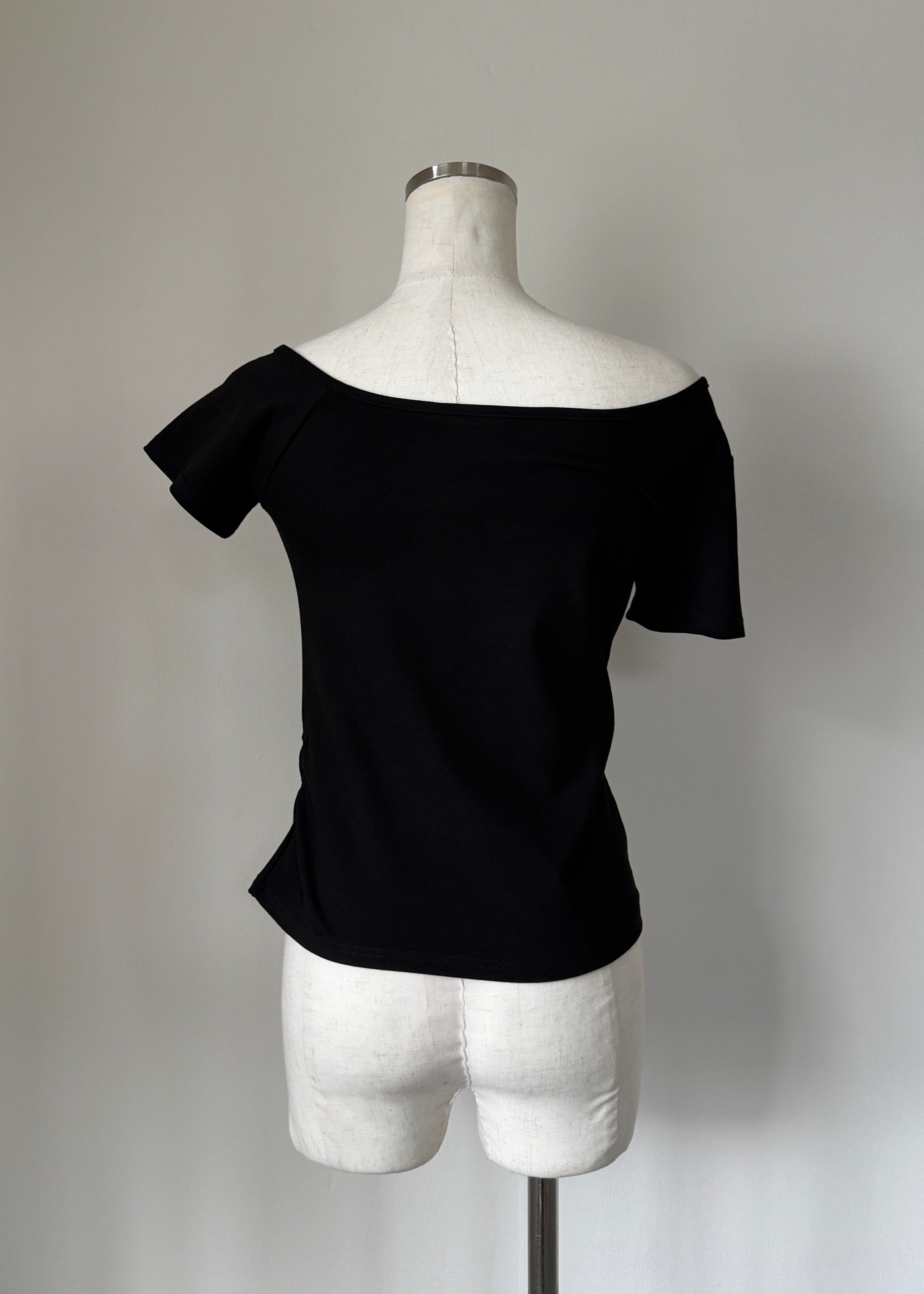 【rui】null パイルワンショルダートップス　Navy ワンショルダーショルダートップス – SH_KI