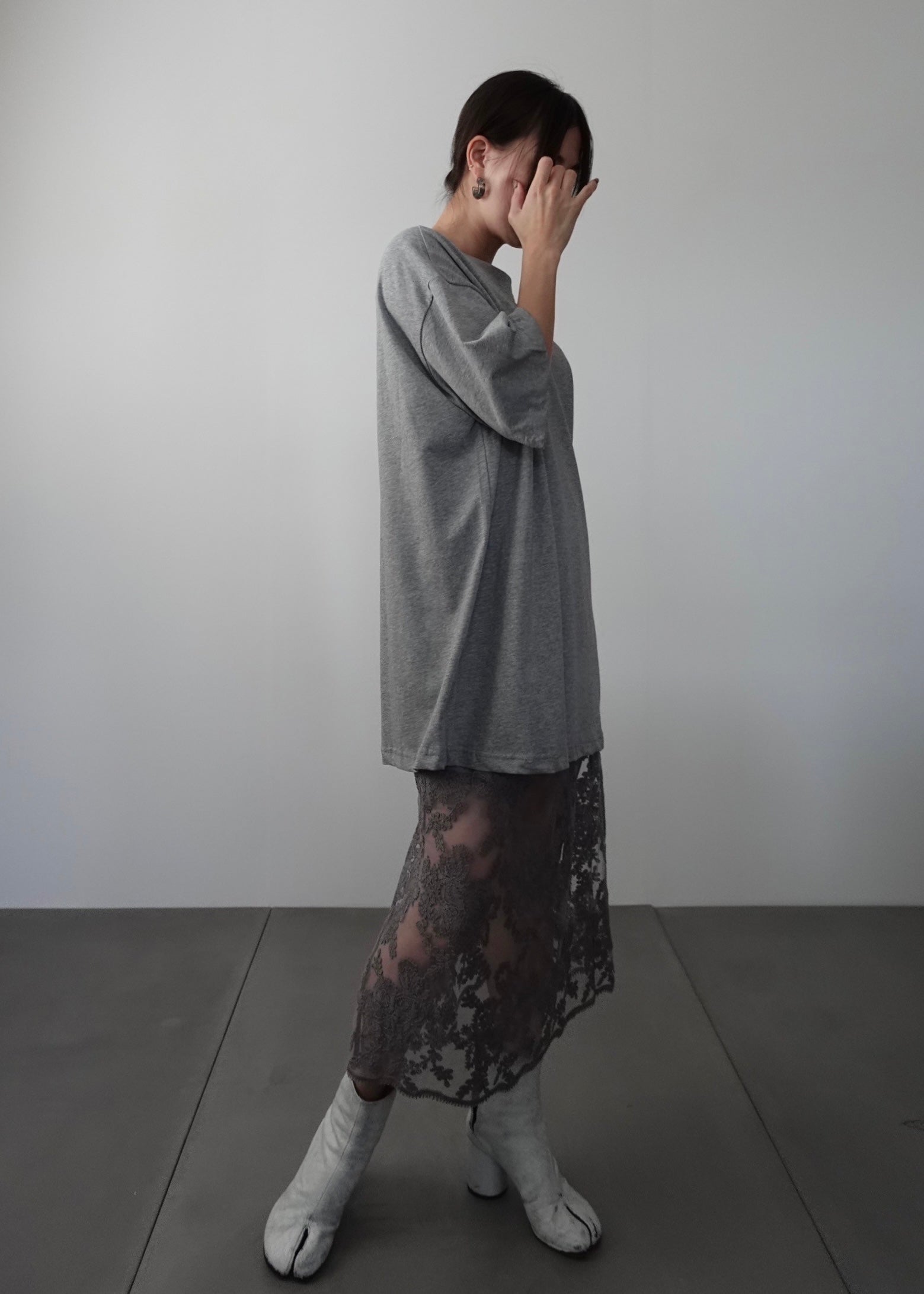 レイヤードレースワンピースセット – SH_KI