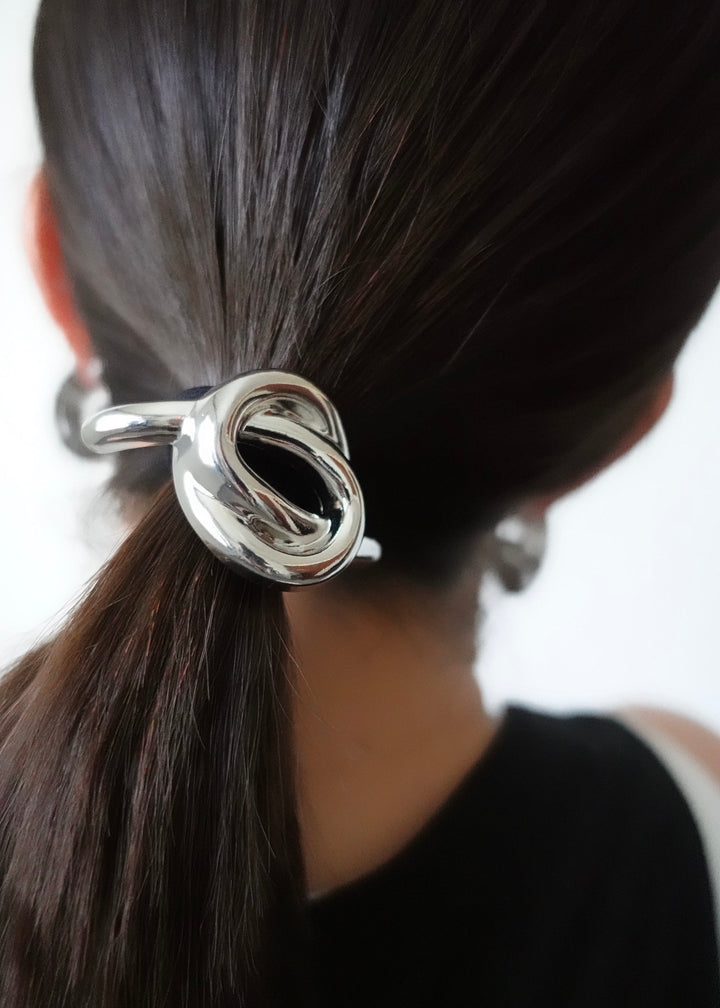 ラウンドチャームヘアゴム