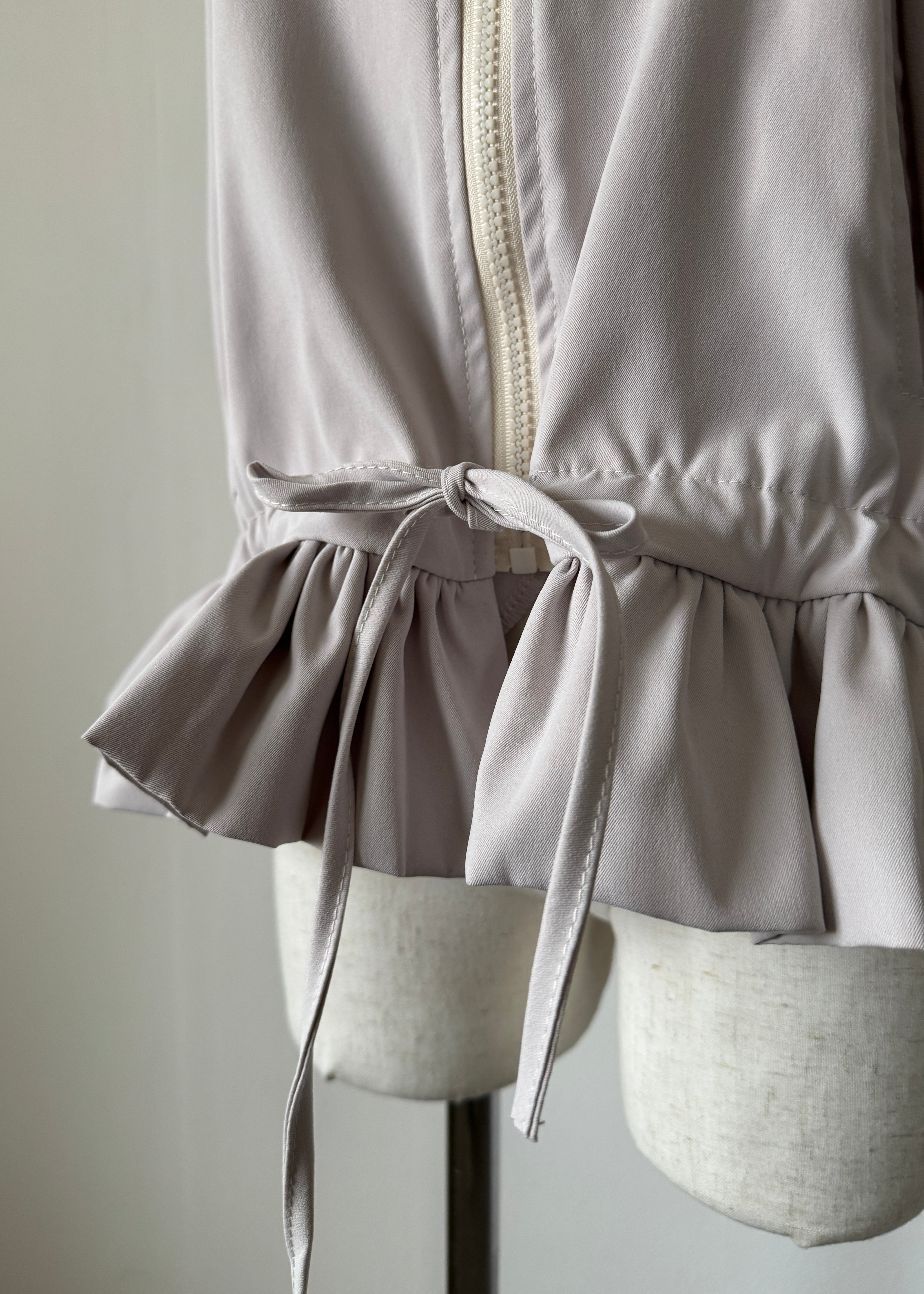 フリルジップアップベスト – SH_KI