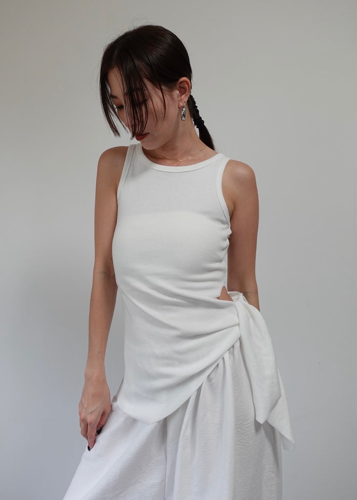 サイドリボンタンクトップ – SH_KI