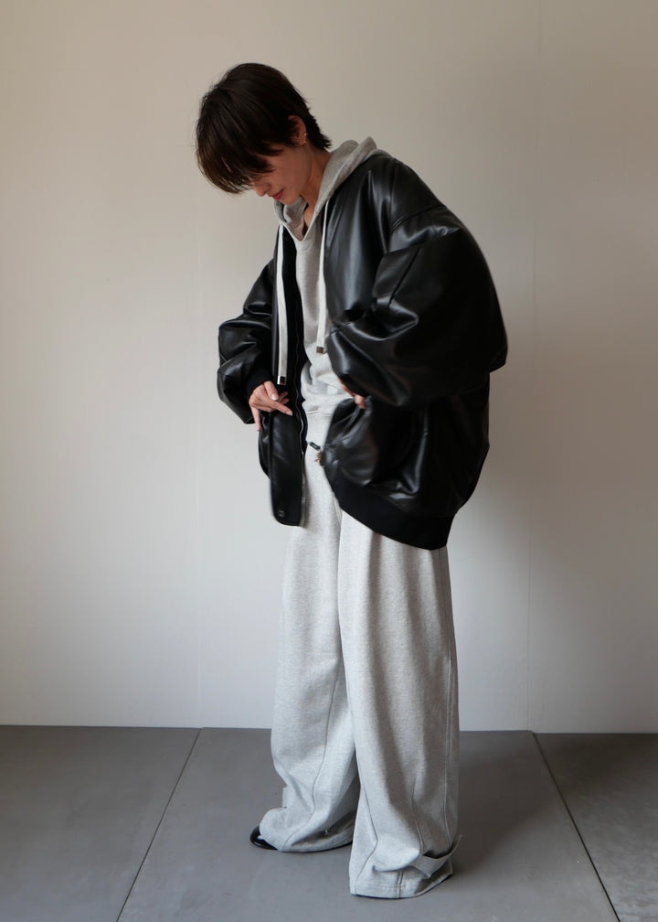 リバーシブルオーバーブルゾン-BLACK-
