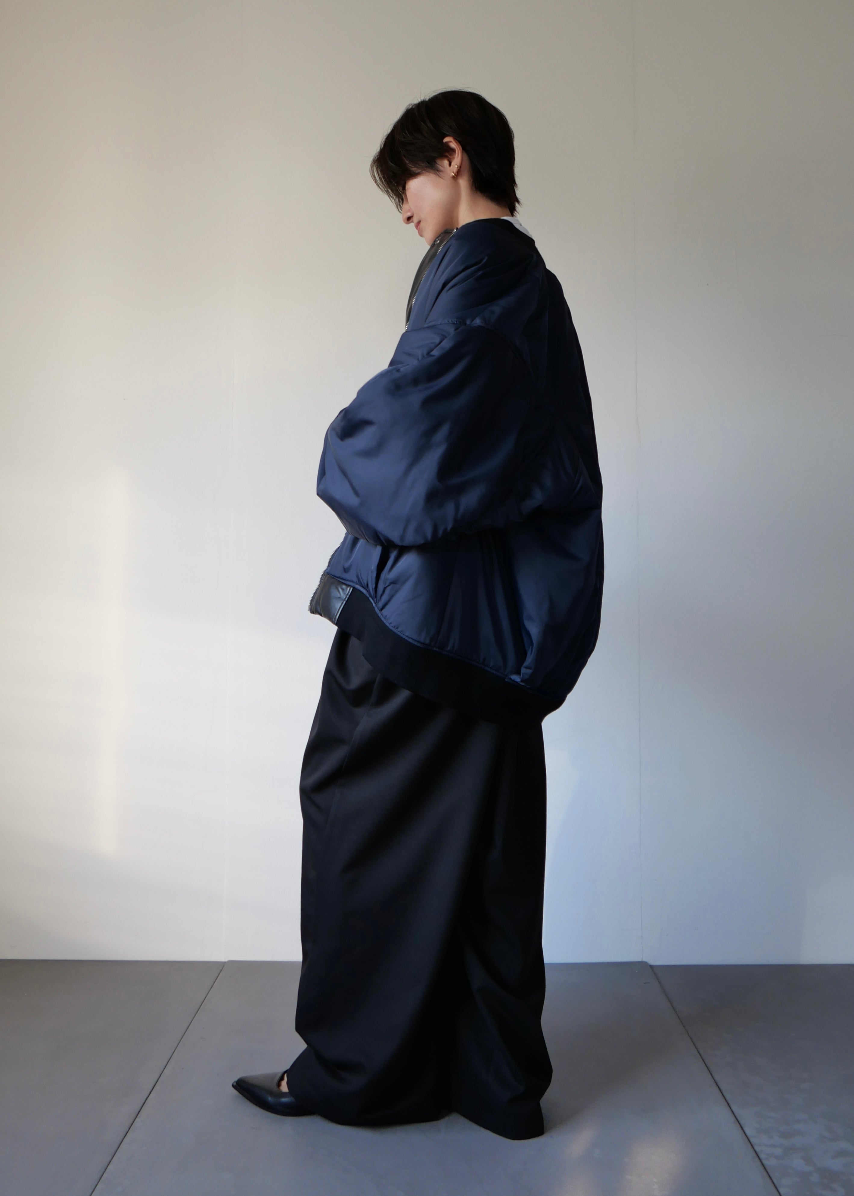 リバーシブルオーバーブルゾン-BLACK- – SH_KI