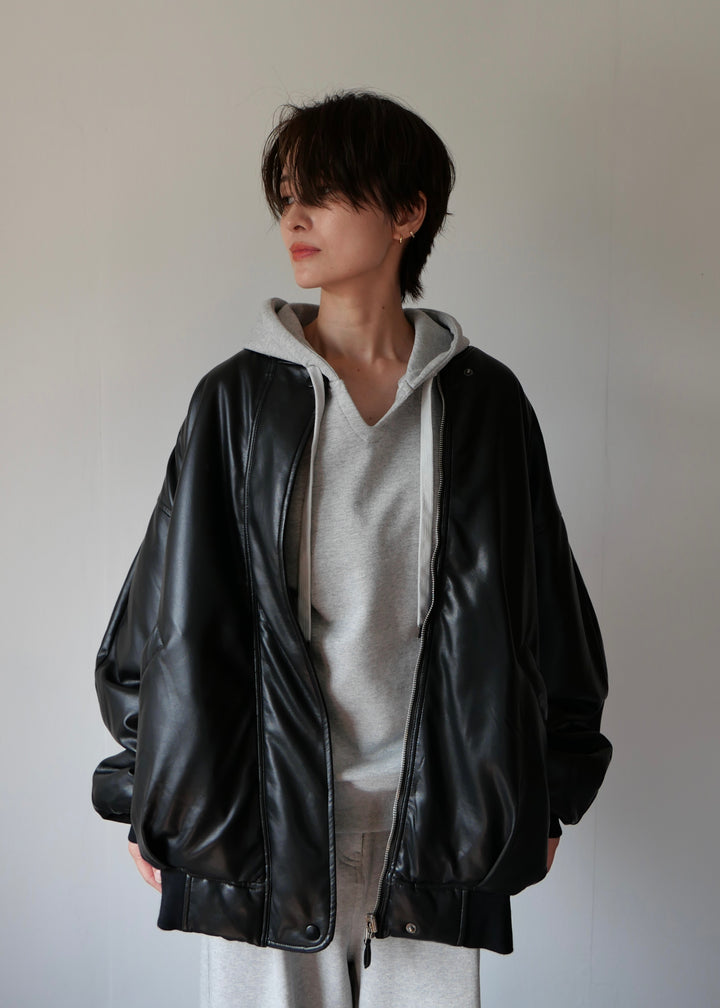 リバーシブルオーバーブルゾン-BLACK-