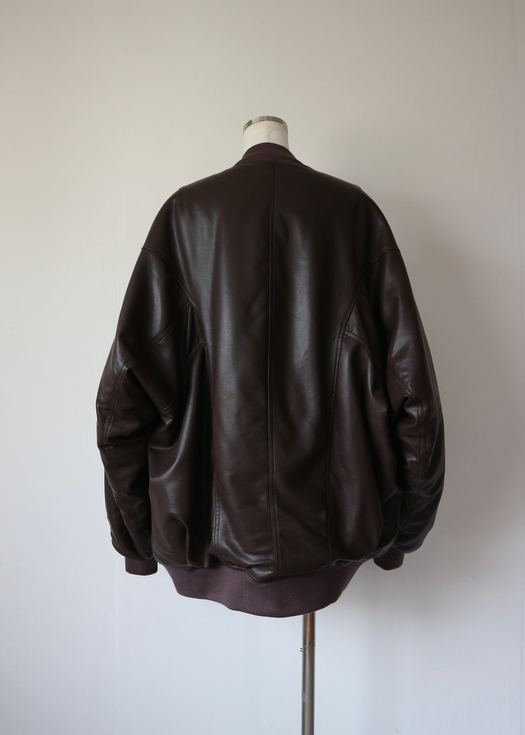 リバーシブルオーバーブルゾン-BROWN-
