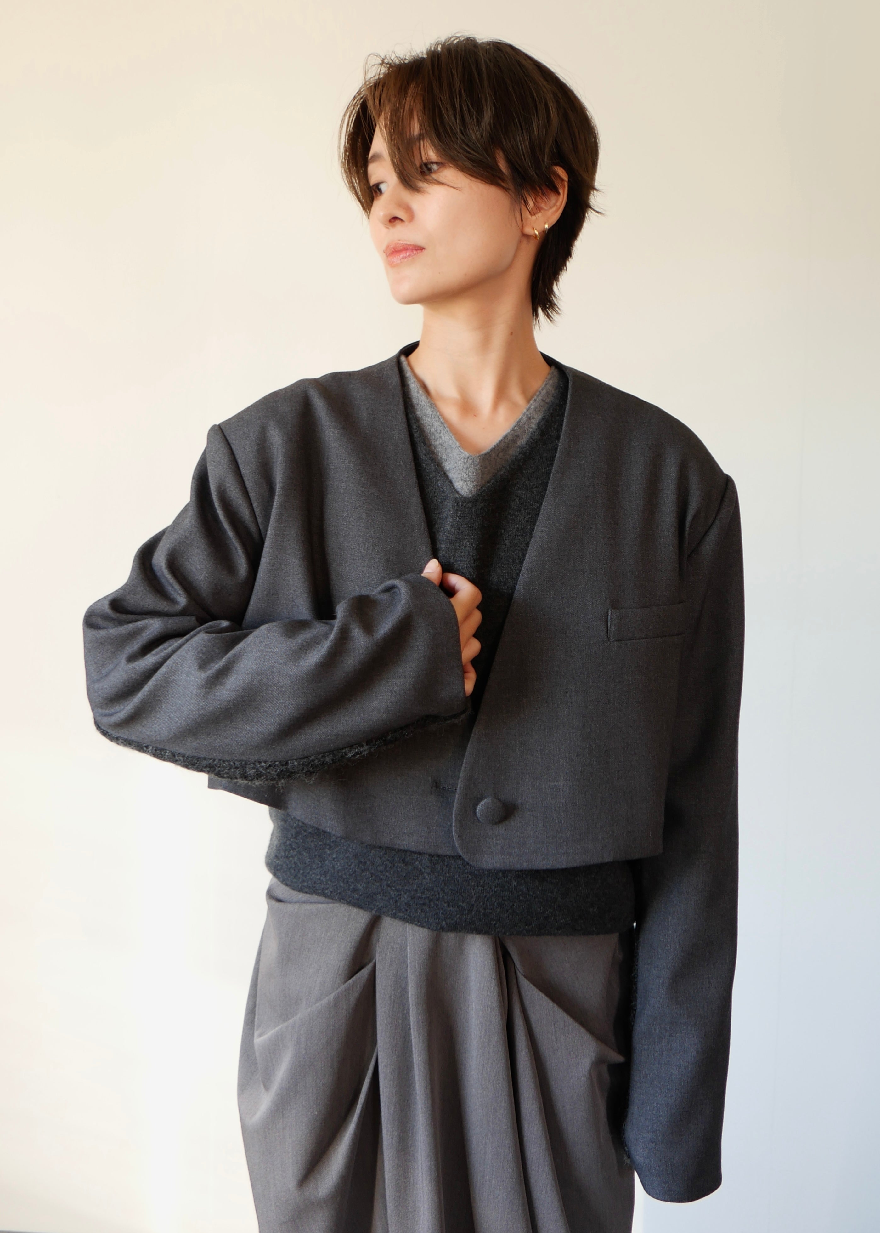 フードマフラー　fiction tokyo フードマフラー /Hooded Muffler | FICTION TOKYO OFFICIA