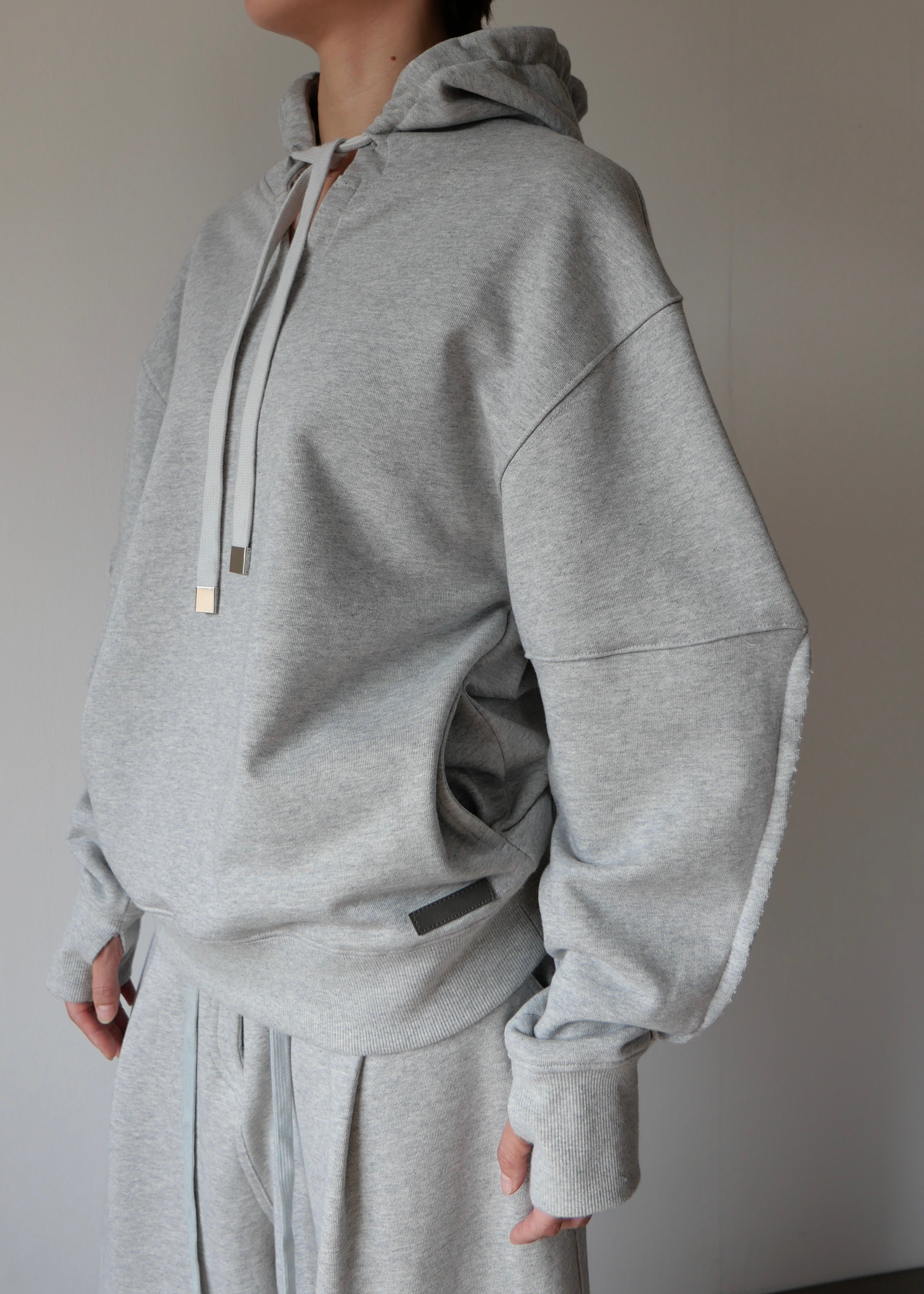 コクーンスリーブスウェットトップス-GREY- – SH_KI