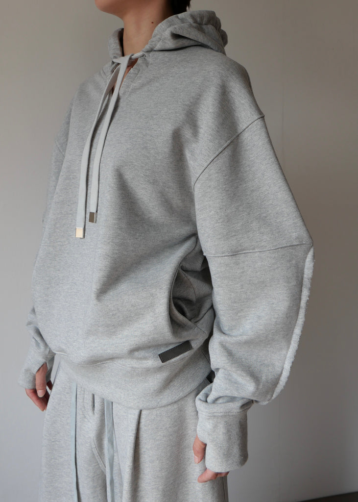 コクーンスリーブスウェットトップス-GREY- – SH_KI