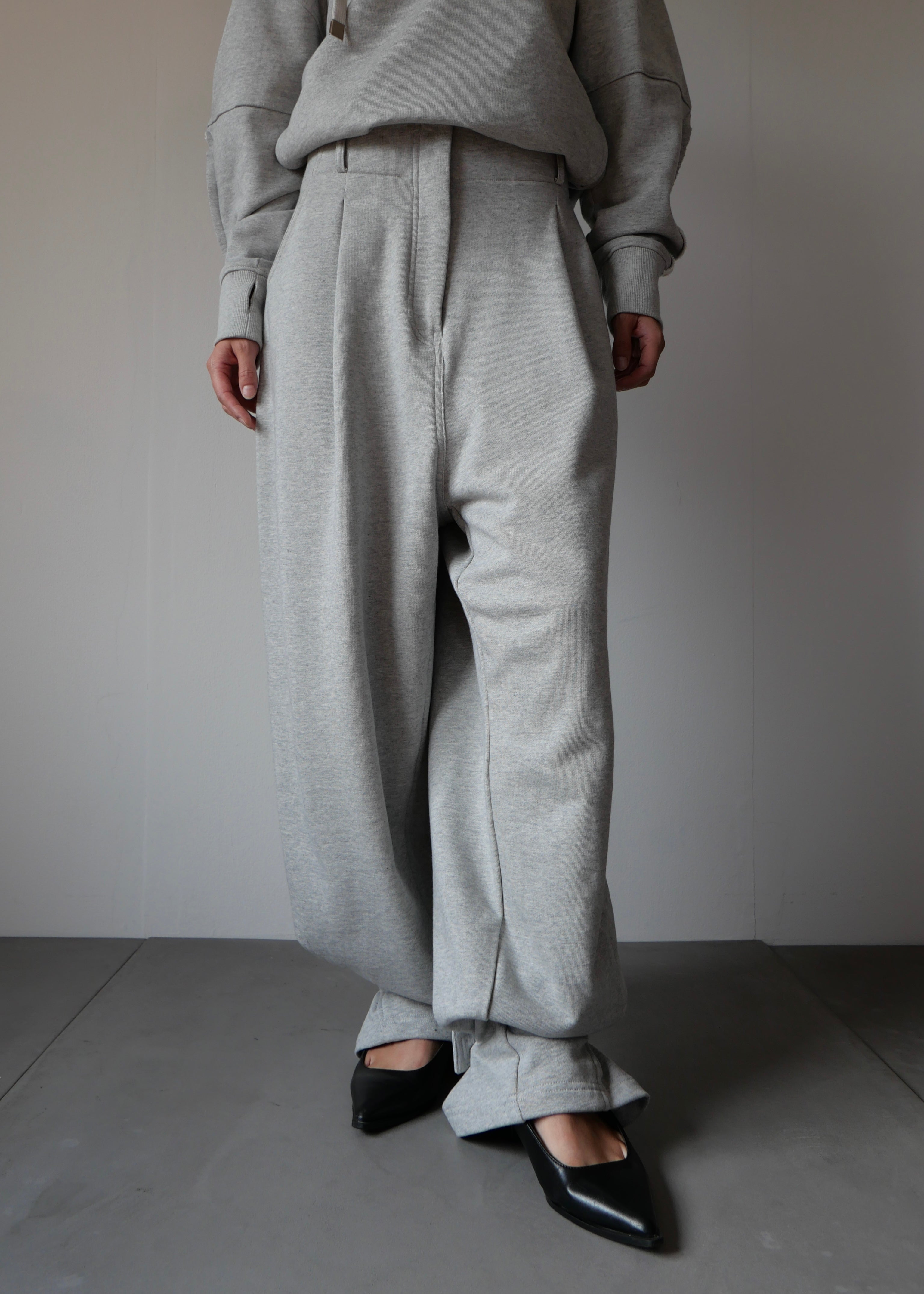 2WAYコクーンスウェットパンツ-GREY- – SH_KI