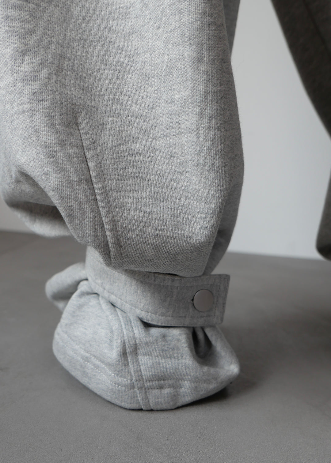 2WAYコクーンスウェットパンツ-GREY-