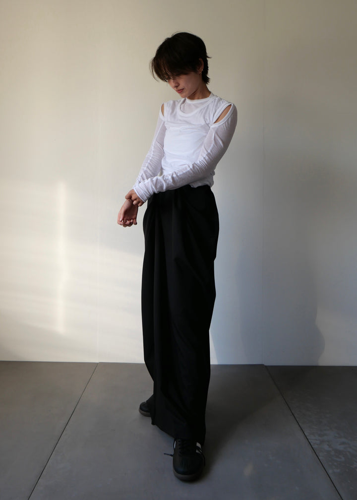 MANYWAYレイヤードトップス