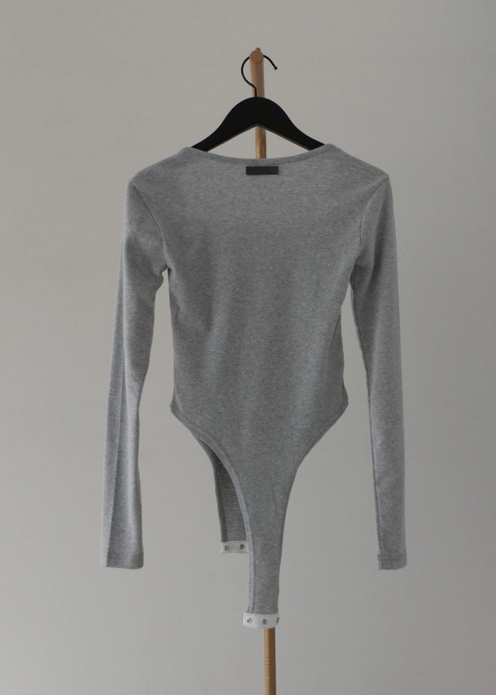 スクエアネックボディースーツ