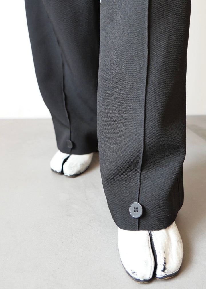 カットアウト2WAYパンツ_BLACK