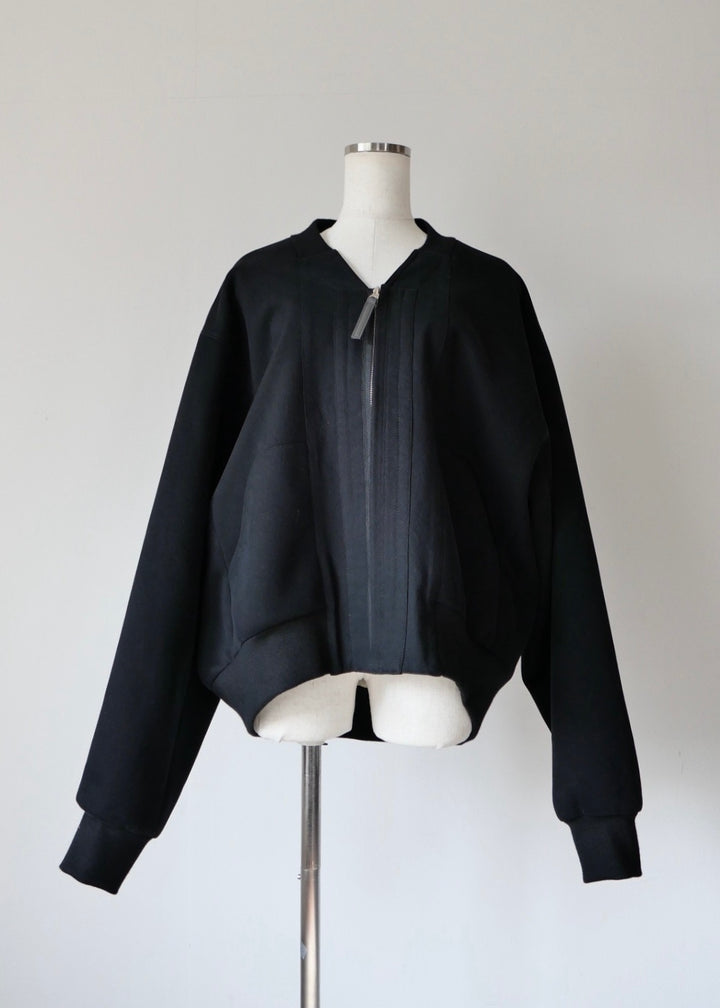 ドッキングボックスブルゾン_BLACK