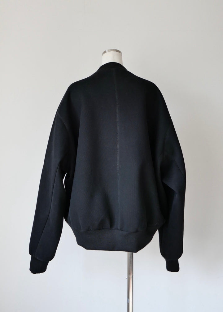 ドッキングボックスブルゾン_BLACK