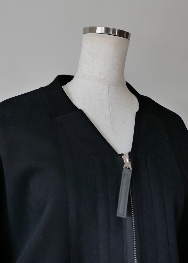 ドッキングボックスブルゾン_BLACK