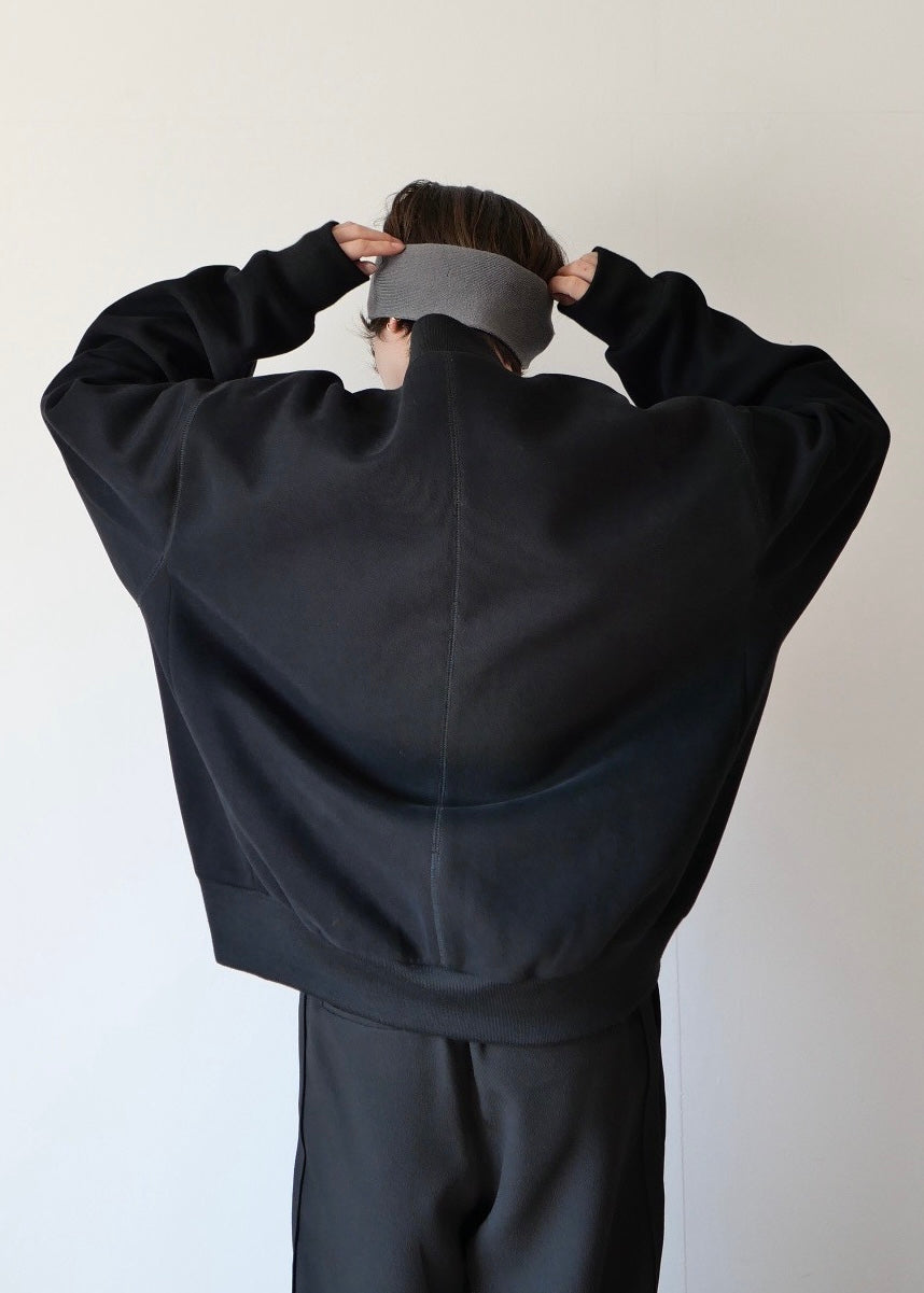 ドッキングボックスブルゾン_BLACK