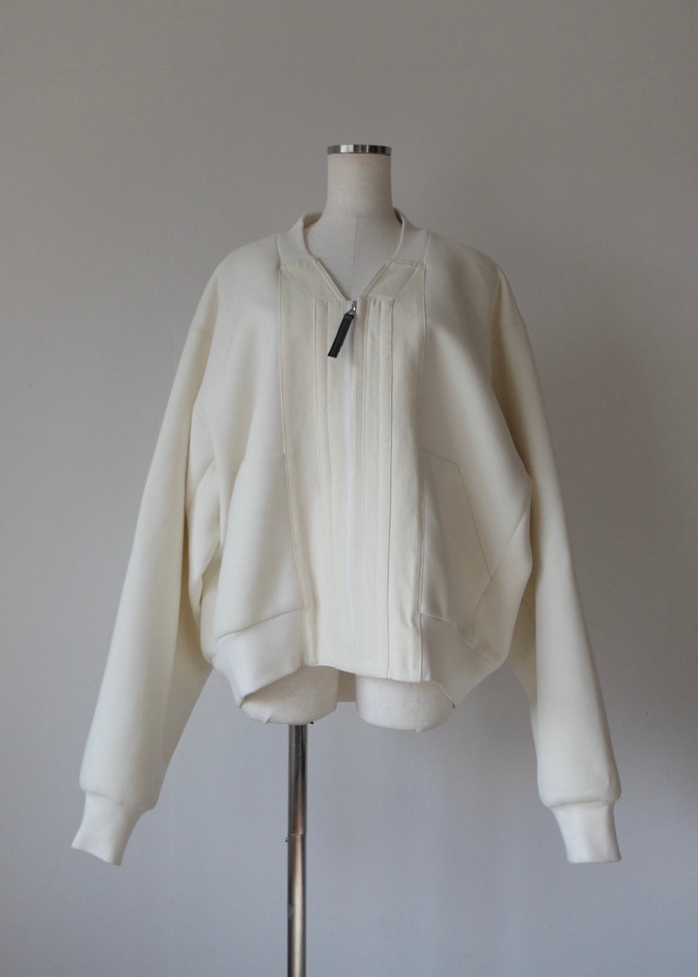 ドッキングボックスブルゾン_WHITE