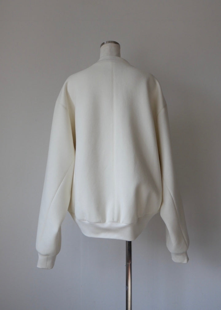 ドッキングボックスブルゾン_WHITE