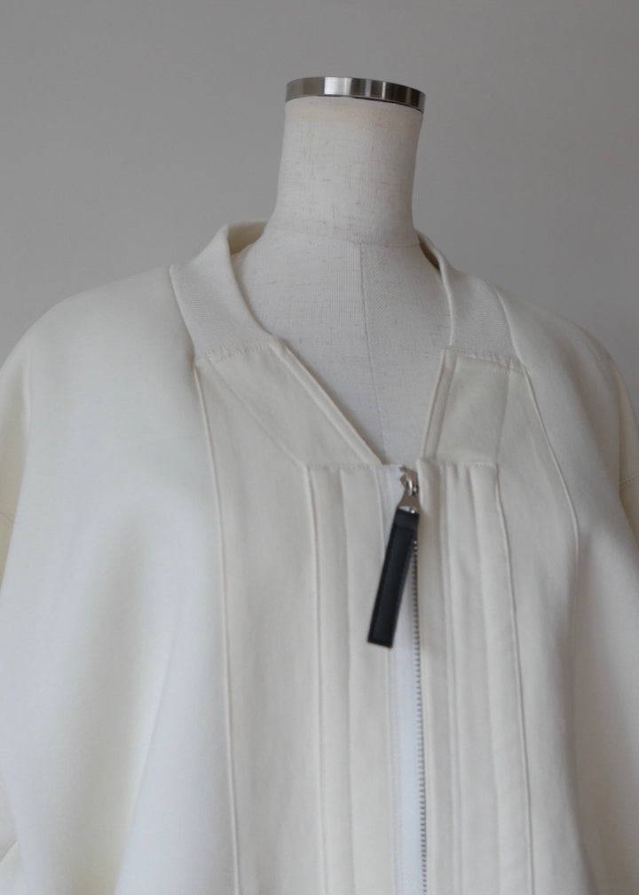 ドッキングボックスブルゾン_WHITE