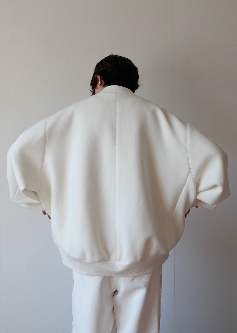 ドッキングボックスブルゾン_WHITE