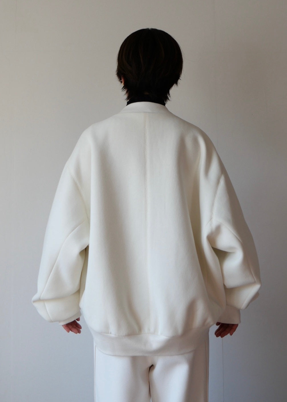 ドッキングボックスブルゾン_WHITE