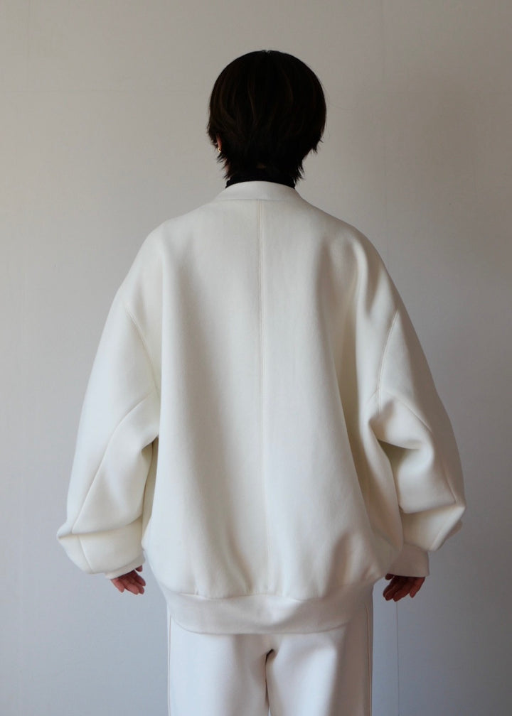 ドッキングボックスブルゾン_WHITE