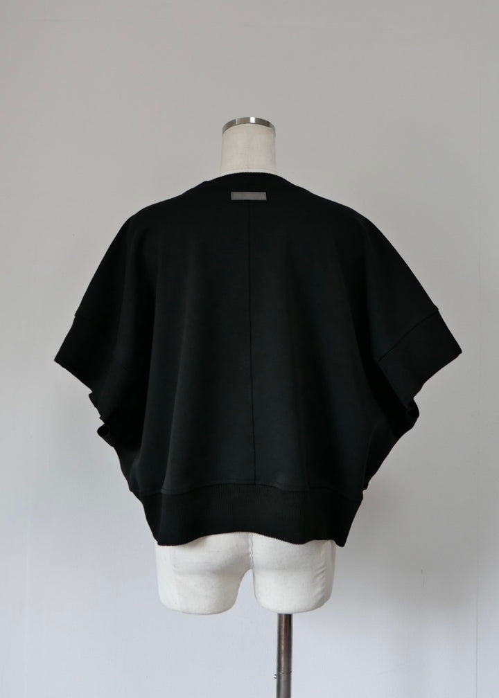 ショートスウェットトップス