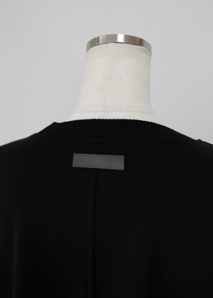 ショートスウェットトップス