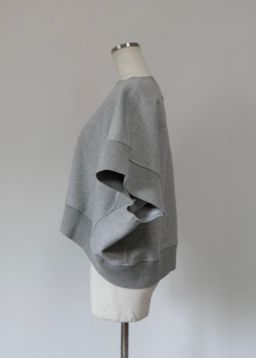 ショートスウェットトップス