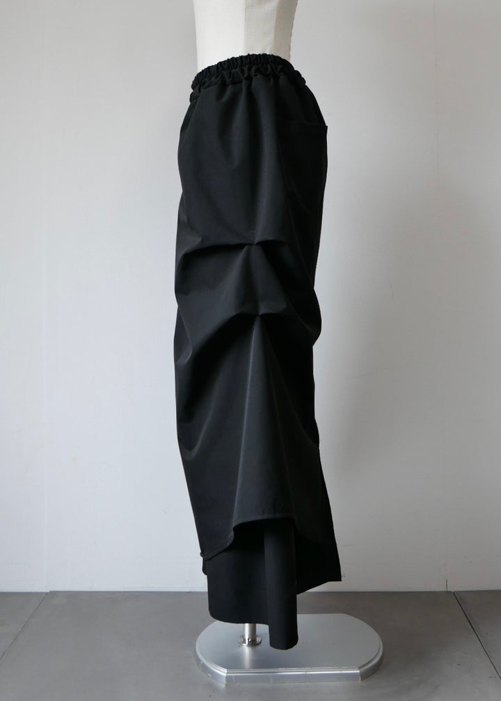 ドレープアシンメトリースカート