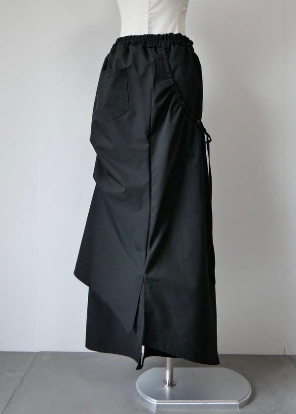 ドレープアシンメトリースカート