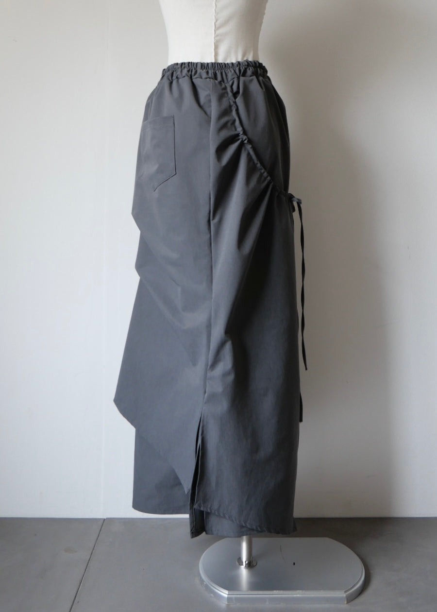 ドレープアシンメトリースカート
