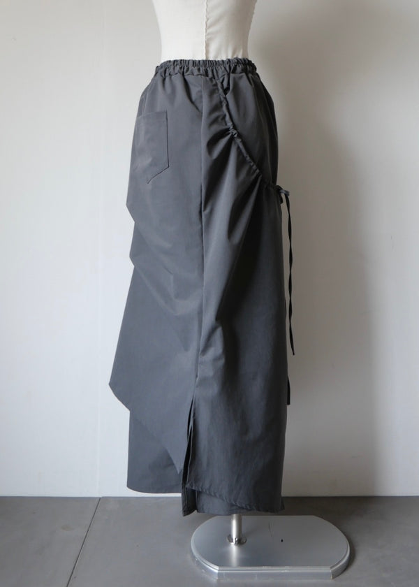 ドレープアシンメトリースカート
