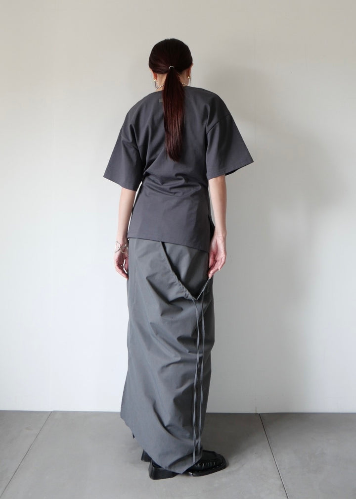 ウエストタックTシャツ