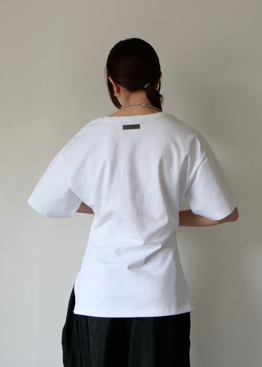 ウエストタックTシャツ