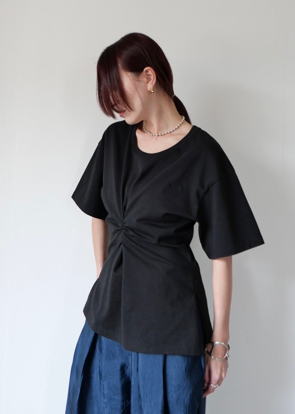 ウエストタックTシャツ