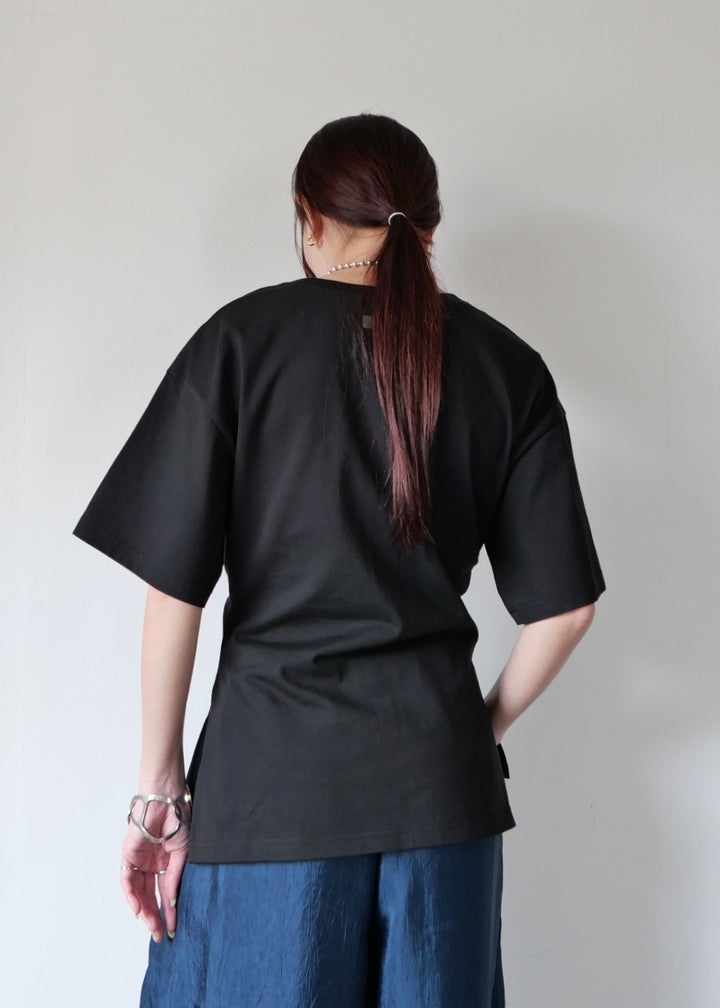 ウエストタックTシャツ