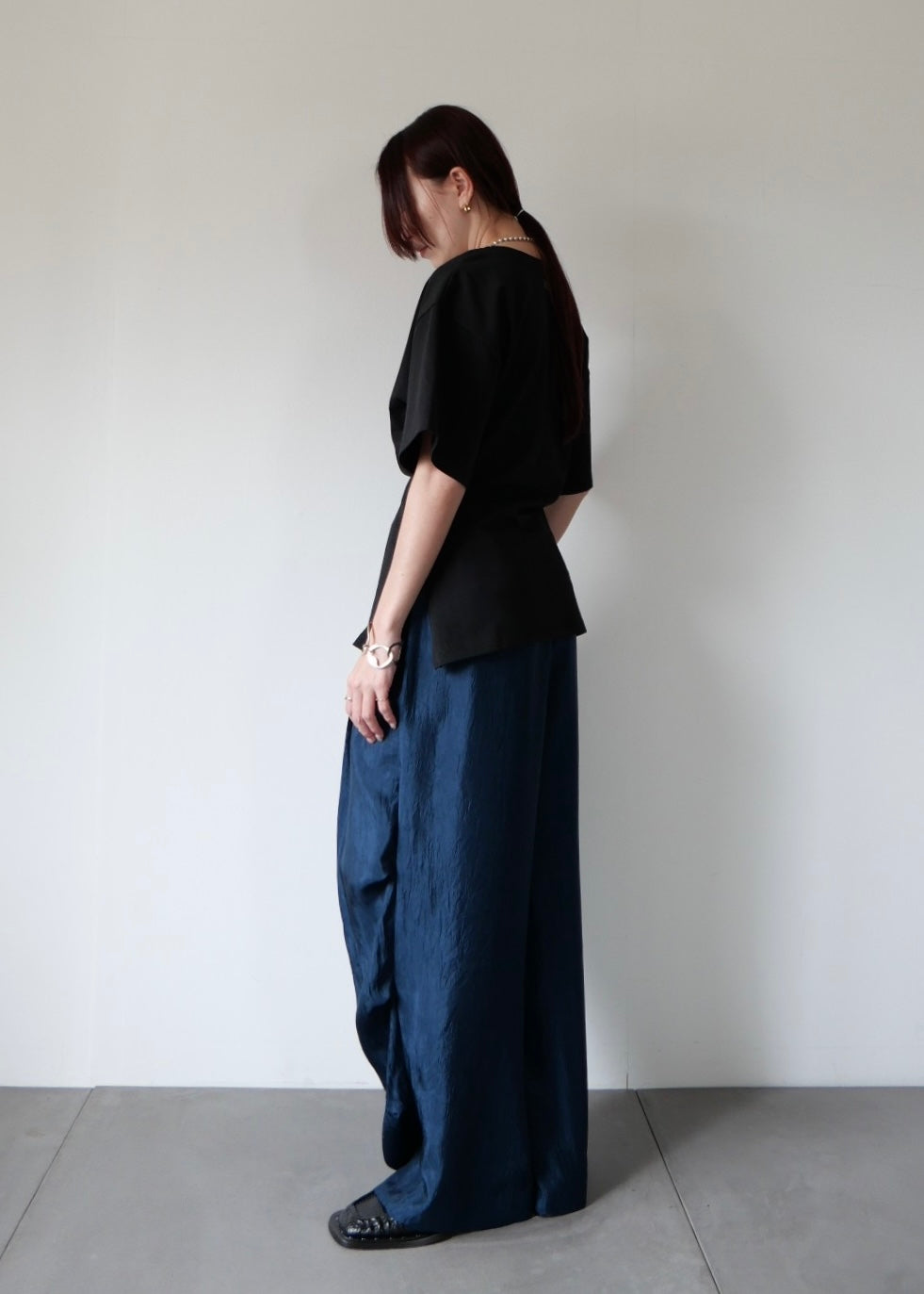 ウエストタックTシャツ