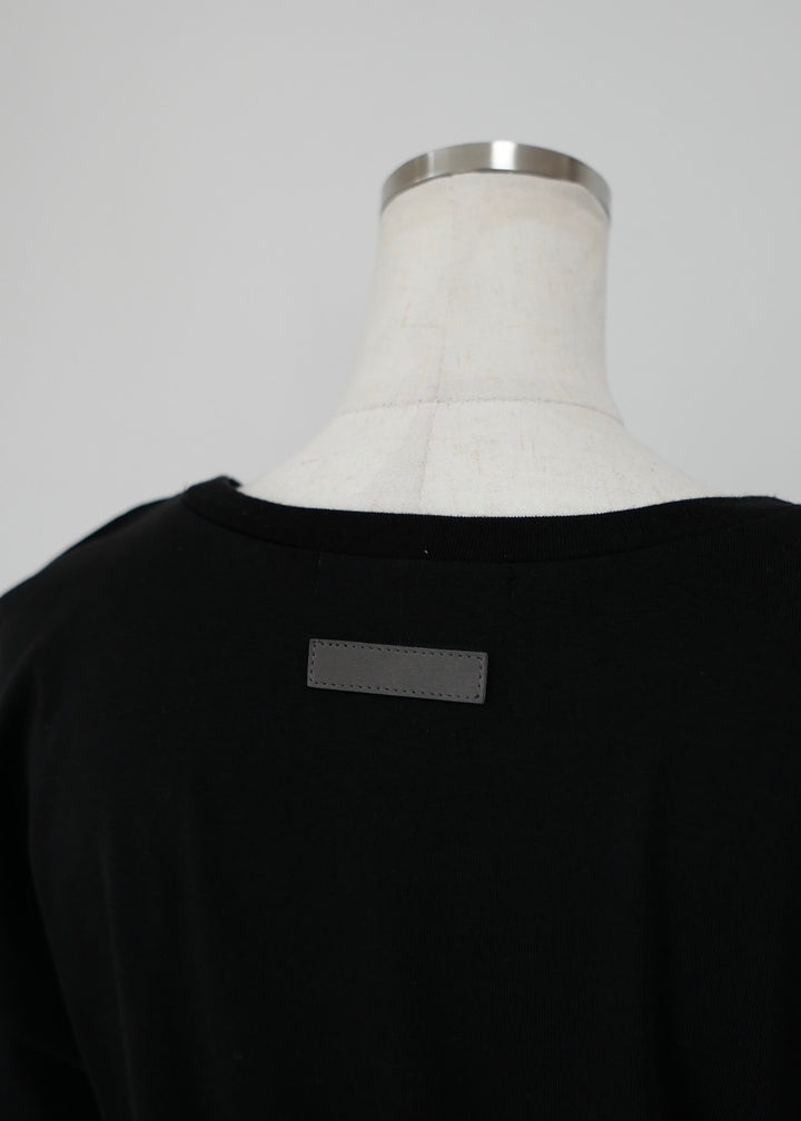 ウエストタックTシャツ