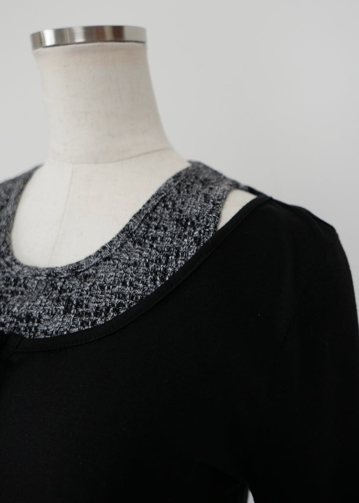 ミックスレイヤードトップス