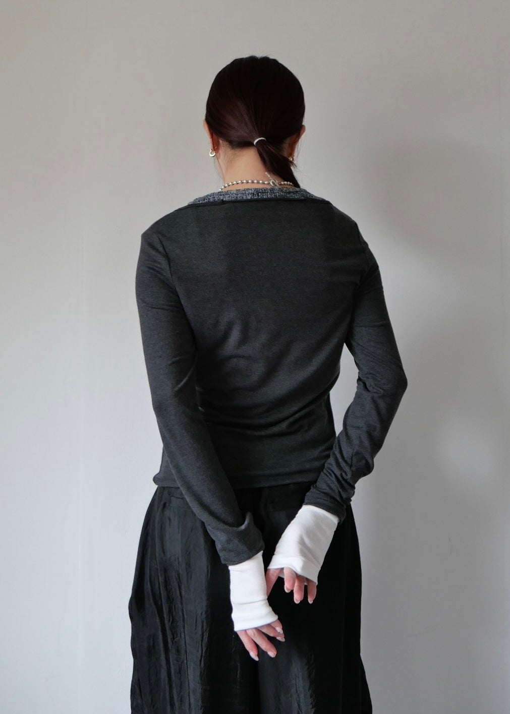 ミックスレイヤードトップス